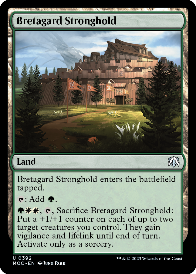 Bretagard Stronghold [March of the Machine Commander] - Magic: The Gathering - Card Brawlers | Quebec | Canada |