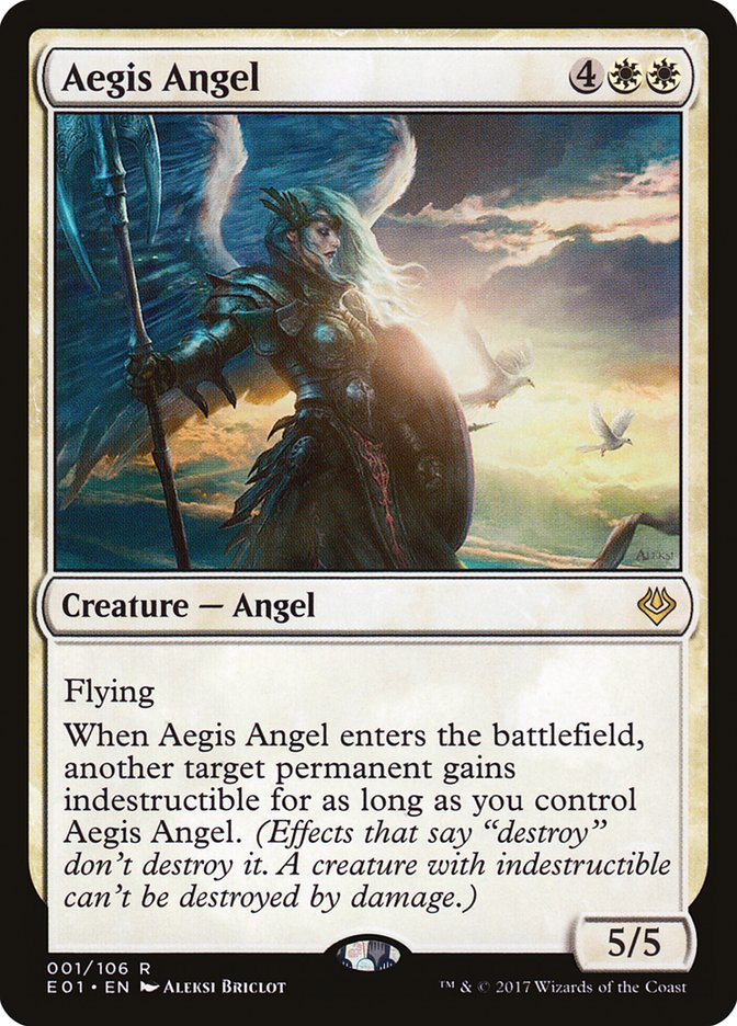 Aegis Angel [Archenemy: Nicol Bolas] - Magic: The Gathering - Card Brawlers | Quebec | Canada |