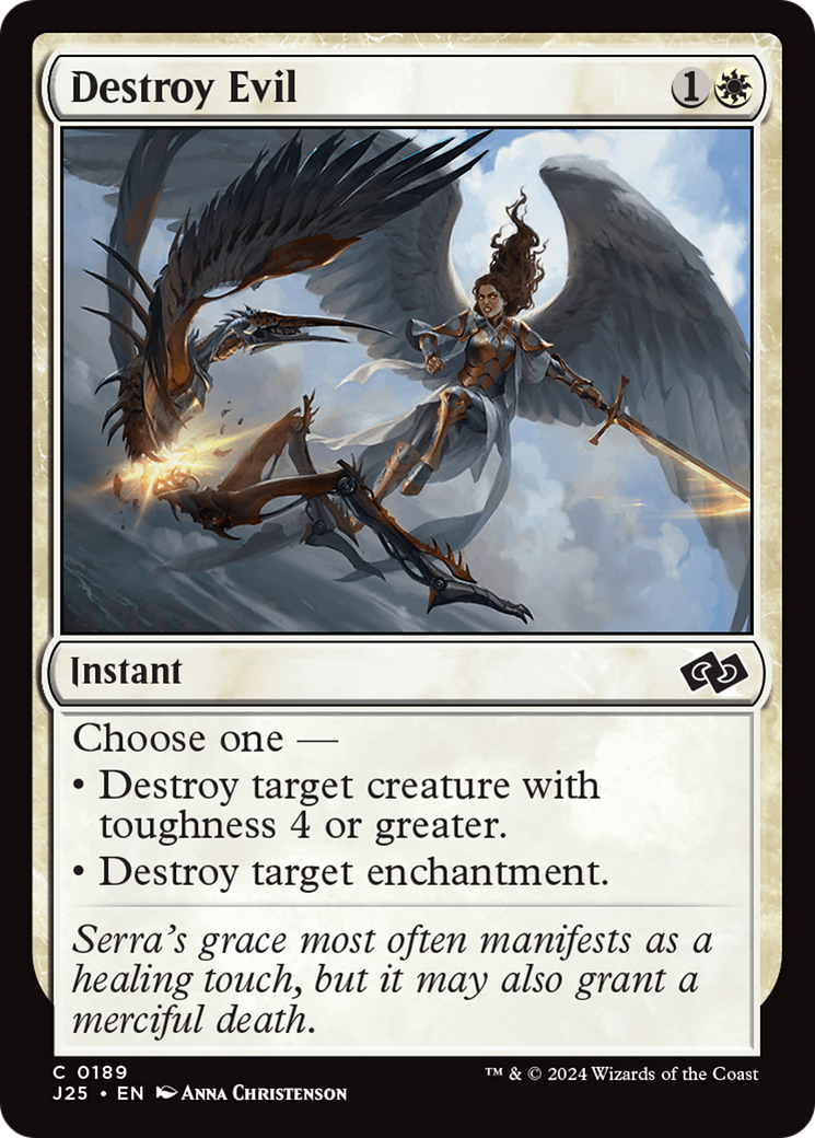 Destroy Evil [Foundations Jumpstart] - Magic: The Gathering - Card Brawlers | Quebec | Canada |