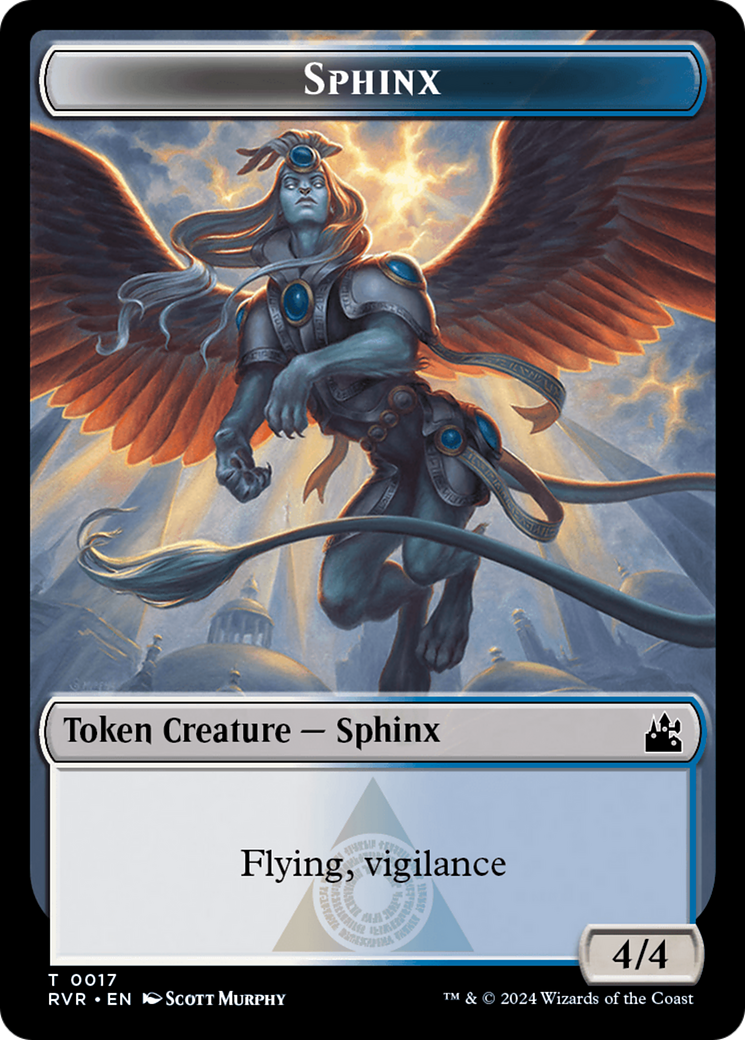 Sphinx Token [Ravnica Remastered Tokens] - Magic: The Gathering - Card Brawlers | Quebec | Canada |