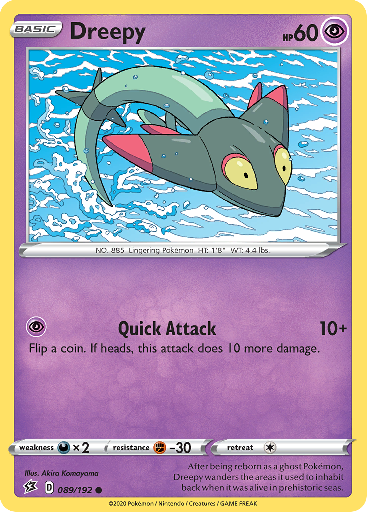 Dreepy (089/192) [Sword & Shield: Rebel Clash] - Pokémon - Card Brawlers | Quebec | Canada |