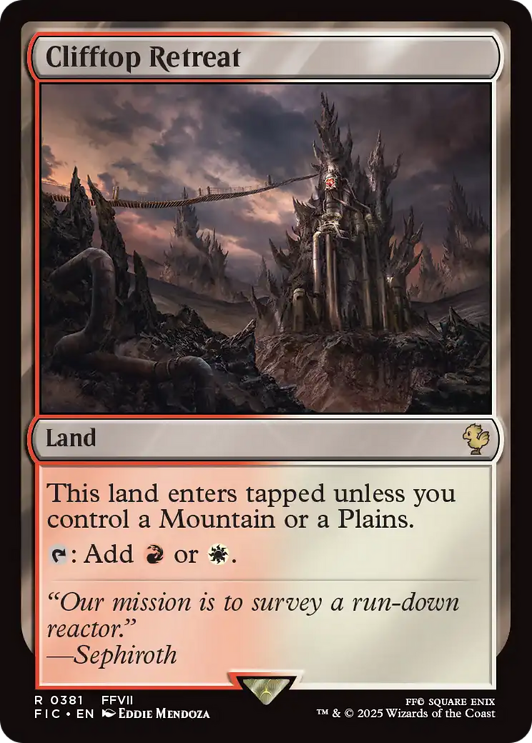 Clifftop Retreat [FINAL FANTASY Commander] - Magic: The Gathering - Card Brawlers | Quebec | Canada |