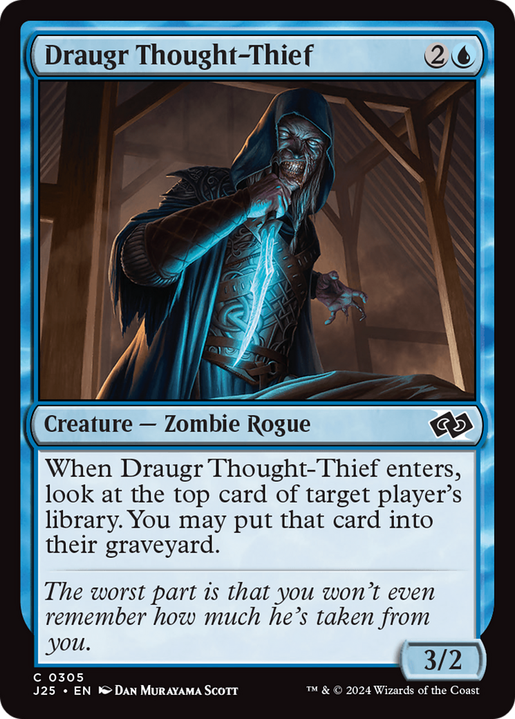 Draugr Thought-Thief [Foundations Jumpstart] - Magic: The Gathering - Card Brawlers | Quebec | Canada |