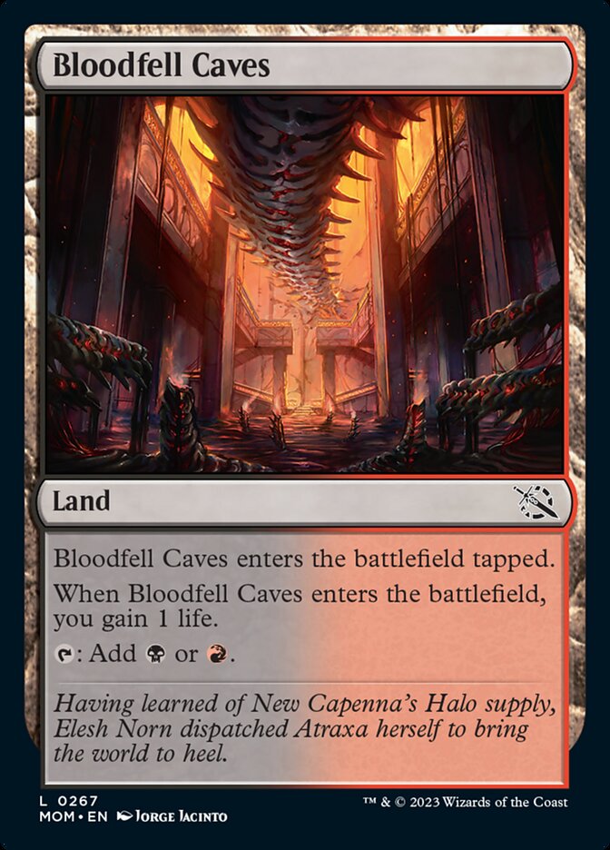 Bloodfell Caves [March of the Machine] - Magic: The Gathering - Card Brawlers | Quebec | Canada |