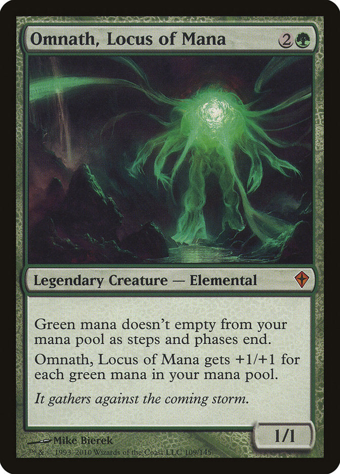 Omnath, Locus of Mana [Worldwake] - Magic: The Gathering - Card Brawlers | Quebec | Canada |
