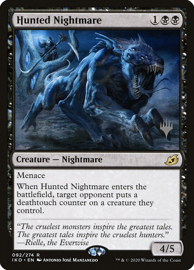 Hunted Nightmare (Promo Pack) [Ikoria: Lair of Behemoths Promos] - Magic: The Gathering - Card Brawlers | Quebec | Canada |