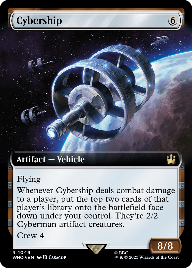 Cybership (Extended Art) (Surge Foil) [Doctor Who] - Magic: The Gathering - Card Brawlers | Quebec | Canada |