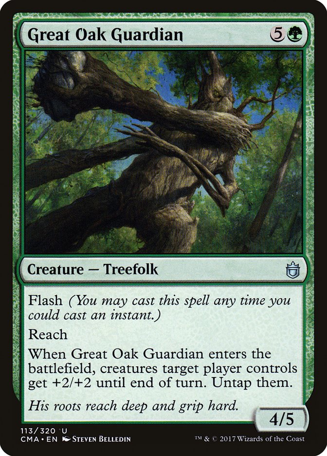 Great Oak Guardian [Commander Anthology] - Magic: The Gathering - Card Brawlers | Quebec | Canada |