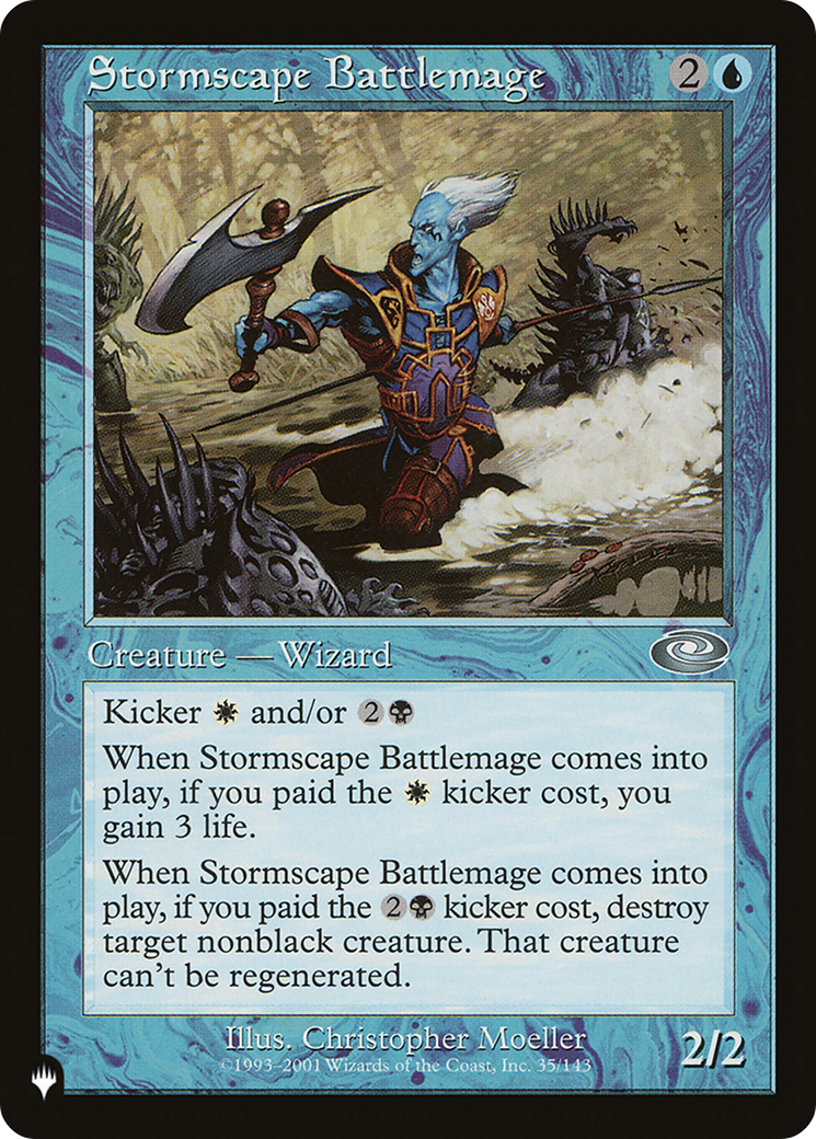 Stormscape Battlemage [The List] - Magic: The Gathering - Card Brawlers | Quebec | Canada |