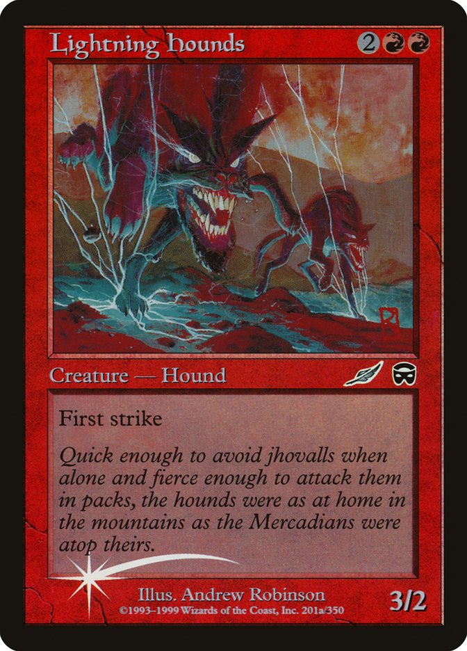 Lightning Hounds [Media Promos] - Magic: The Gathering - Card Brawlers | Quebec | Canada |