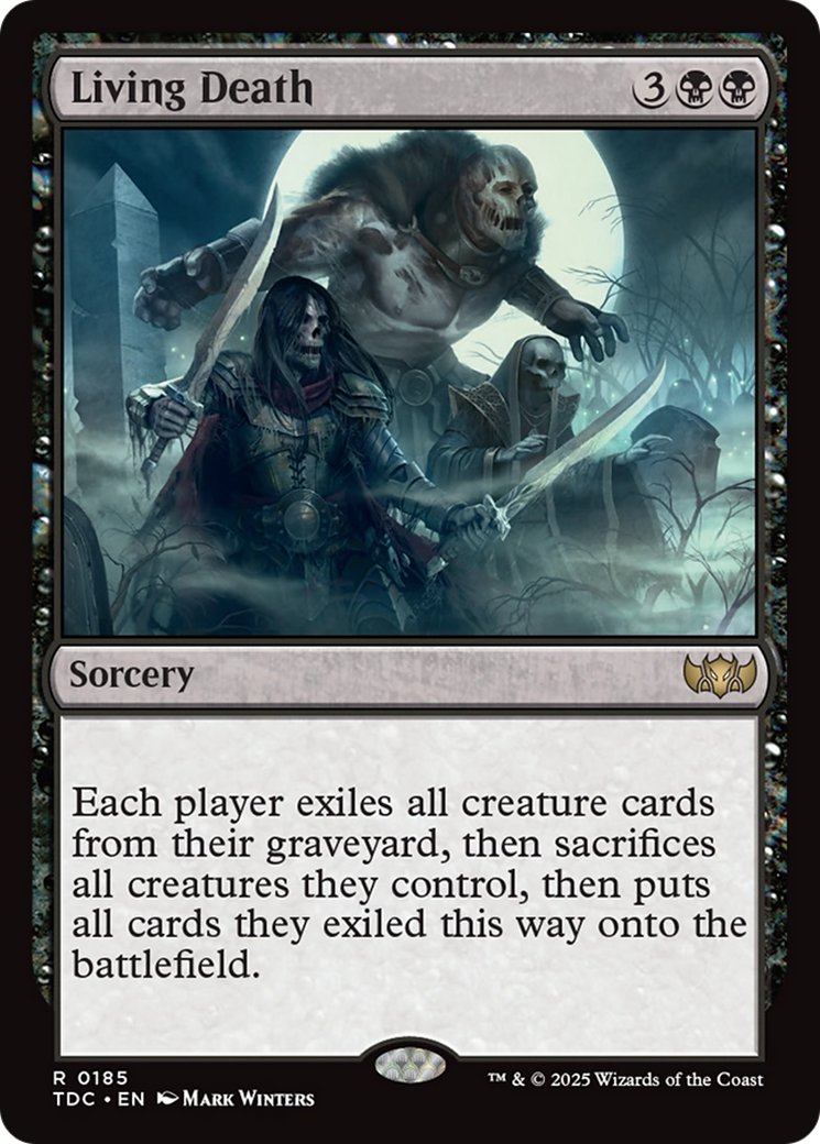 Living Death [Tarkir: Dragonstorm Commander] - Magic: The Gathering - Card Brawlers | Quebec | Canada |