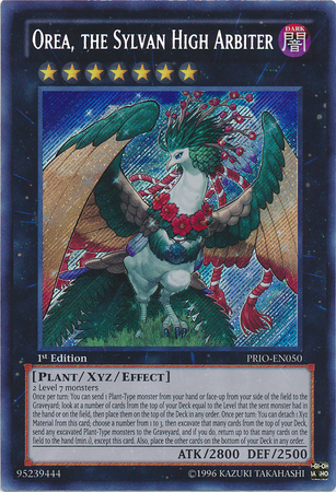 Orea, the Sylvan High Arbiter [PRIO-EN050] Secret Rare - Yu-Gi-Oh! - Card Brawlers | Quebec | Canada |
