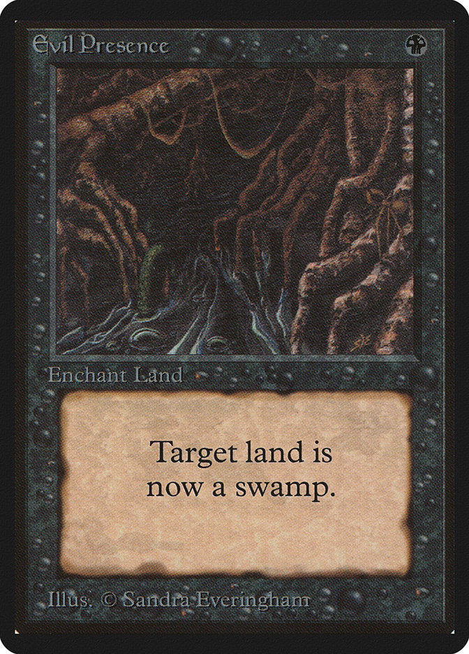 Evil Presence [Beta Edition] - Magic: The Gathering - Card Brawlers | Quebec | Canada |