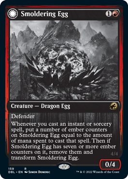 Smoldering Egg // Ashmouth Dragon [Innistrad: Double Feature] - Magic: The Gathering - Card Brawlers | Quebec | Canada |