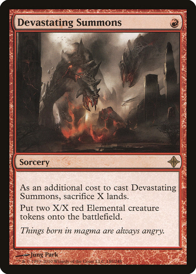 Devastating Summons [Rise of the Eldrazi] - Magic: The Gathering - Card Brawlers | Quebec | Canada |