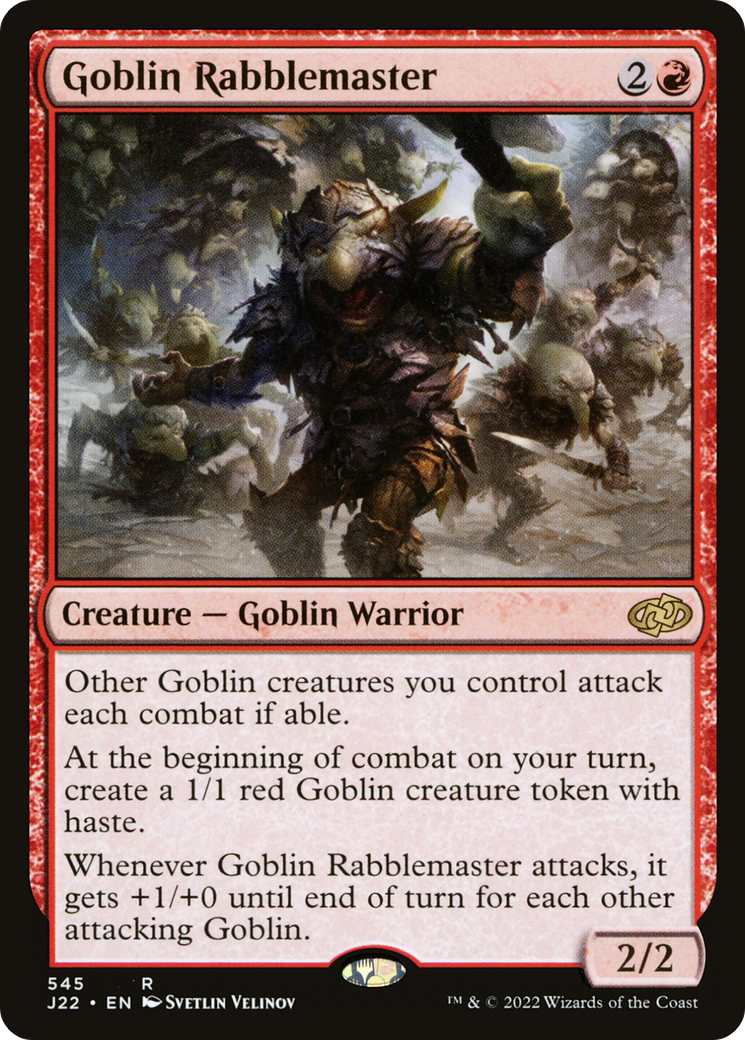 Goblin Rabblemaster [Jumpstart 2022] - Magic: The Gathering - Card Brawlers | Quebec | Canada |