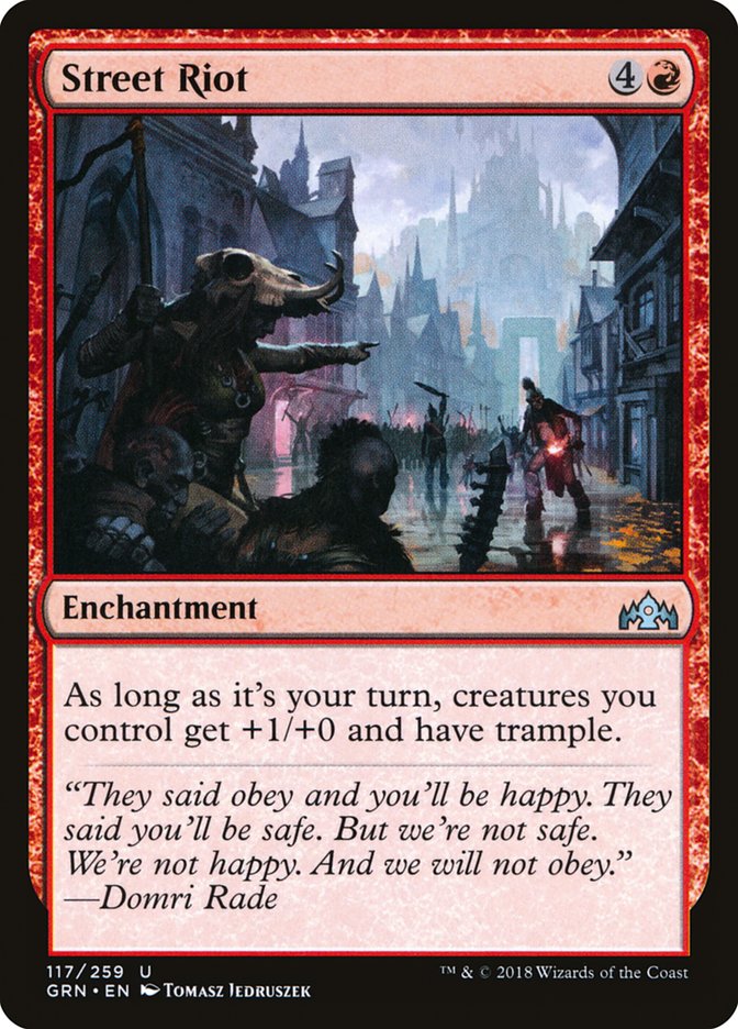 Street Riot [Guilds of Ravnica] - Magic: The Gathering - Card Brawlers | Quebec | Canada |