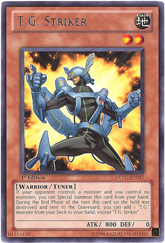 T.G. Striker [EXVC-EN017] Rare - Yu-Gi-Oh! - Card Brawlers | Quebec | Canada |