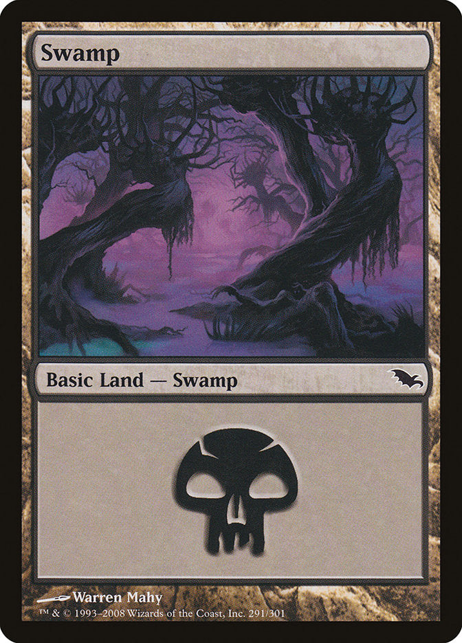 Swamp (291) [Shadowmoor] - Magic: The Gathering - Card Brawlers | Quebec | Canada |