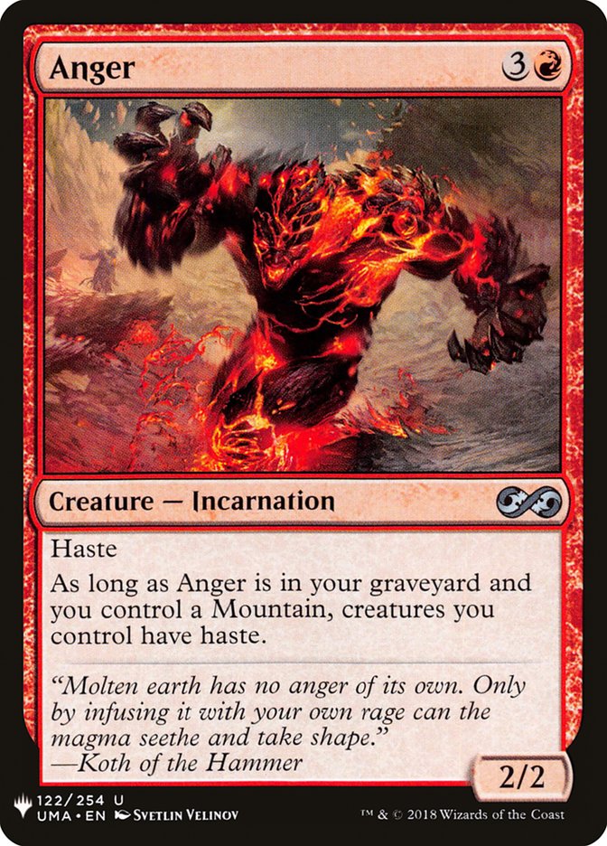 Anger [Mystery Booster] - Magic: The Gathering - Card Brawlers | Quebec | Canada |