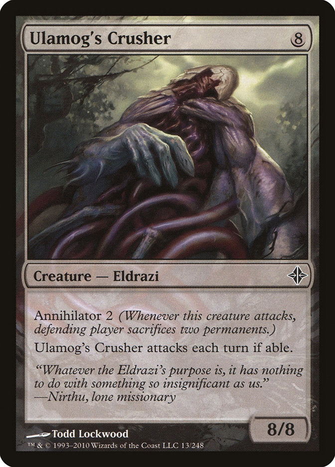 Ulamog's Crusher [Rise of the Eldrazi] - Magic: The Gathering - Card Brawlers | Quebec | Canada |