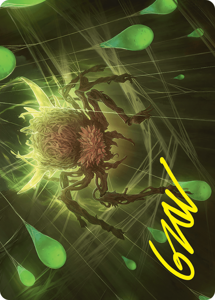 Spinner of Souls Art Card (13/54) (Gold-Stamped Signature) [Foundations Art Series] - Magic: The Gathering - Card Brawlers | Quebec | Canada |