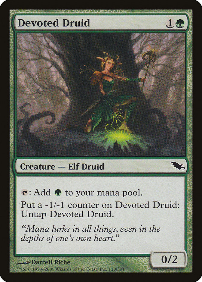 Devoted Druid [Shadowmoor] - Magic: The Gathering - Card Brawlers | Quebec | Canada |