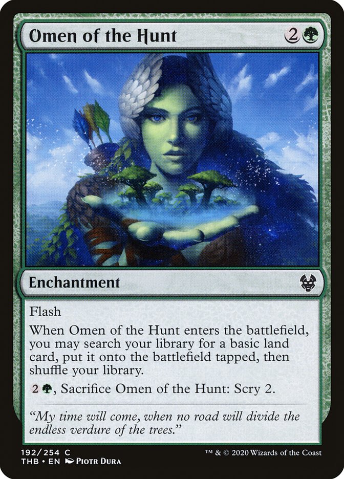Omen of the Hunt [Theros Beyond Death] - Magic: The Gathering - Card Brawlers | Quebec | Canada |