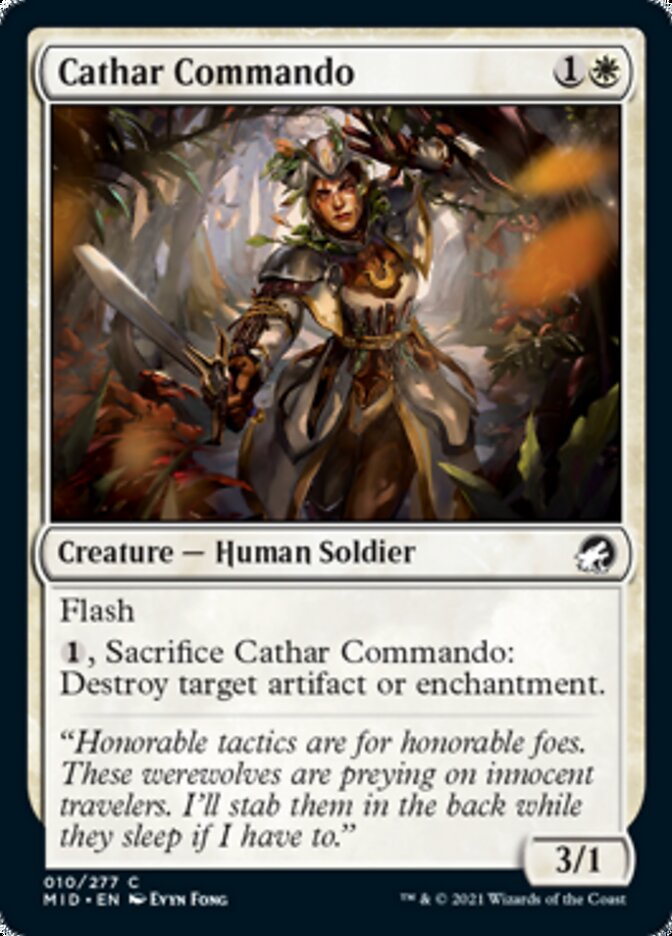 Cathar Commando [Innistrad: Midnight Hunt] - Magic: The Gathering - Card Brawlers | Quebec | Canada |