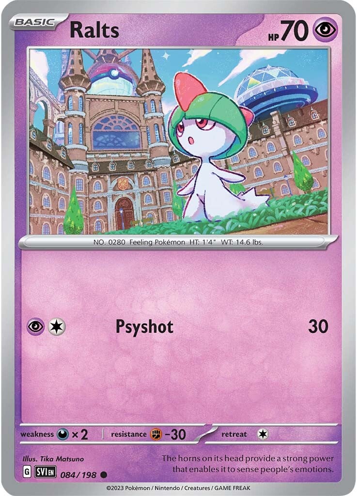 Ralts (084/198) [Scarlet & Violet: Base Set] - Pokémon - Card Brawlers | Quebec | Canada |