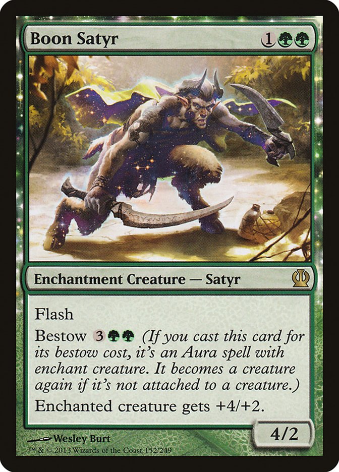 Boon Satyr [Theros] - Magic: The Gathering - Card Brawlers | Quebec | Canada |