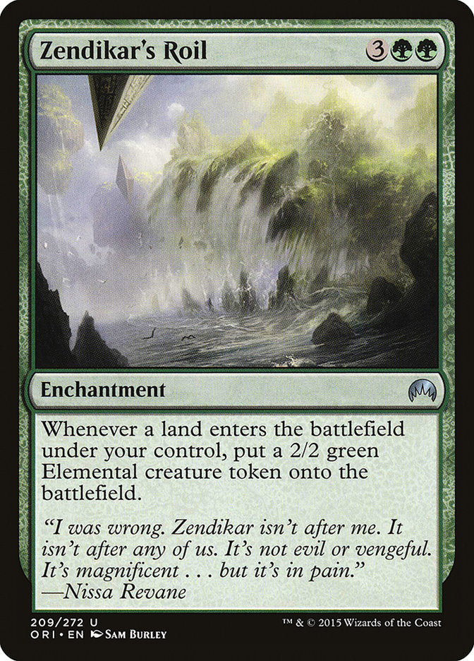 Zendikar's Roil [Magic Origins] - Magic: The Gathering - Card Brawlers | Quebec | Canada |