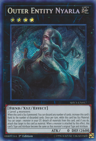 Outer Entity Nyarla [SHVA-EN017] Secret Rare - Yu-Gi-Oh! - Card Brawlers | Quebec | Canada |