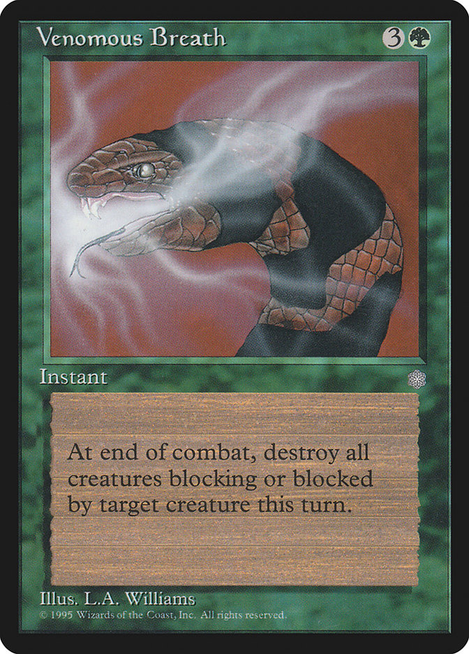 Venomous Breath [Ice Age] - Magic: The Gathering - Card Brawlers | Quebec | Canada |
