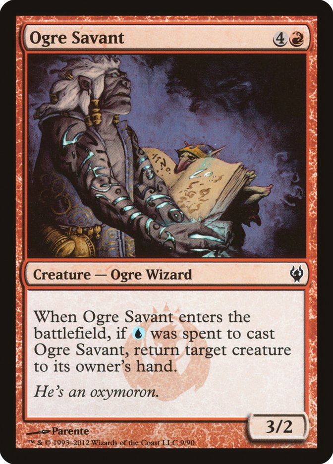 Ogre Savant [Duel Decks: Izzet vs. Golgari] - Magic: The Gathering - Card Brawlers | Quebec | Canada |