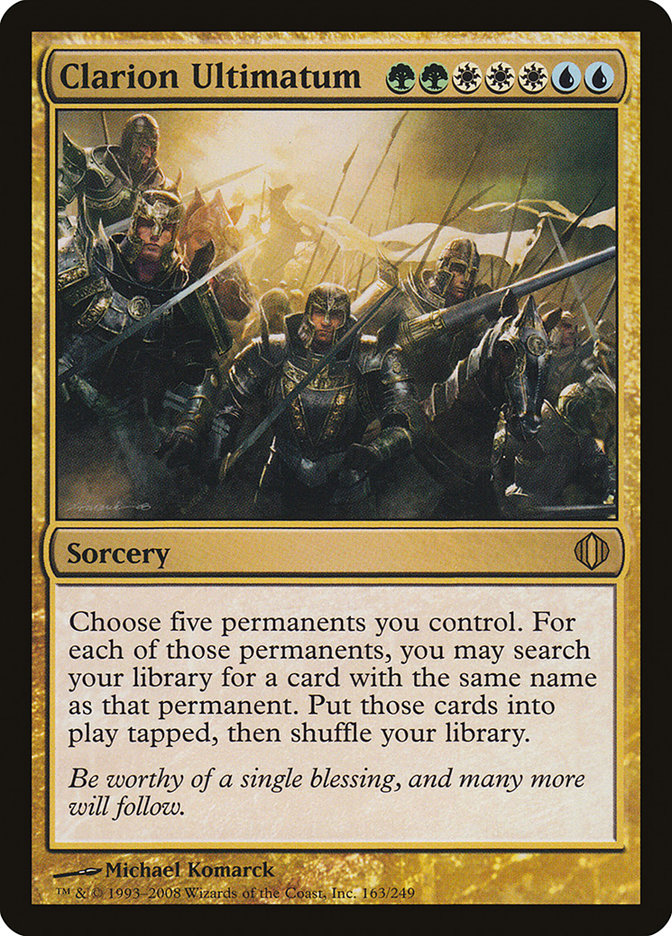 Clarion Ultimatum [Shards of Alara] - Magic: The Gathering - Card Brawlers | Quebec | Canada |