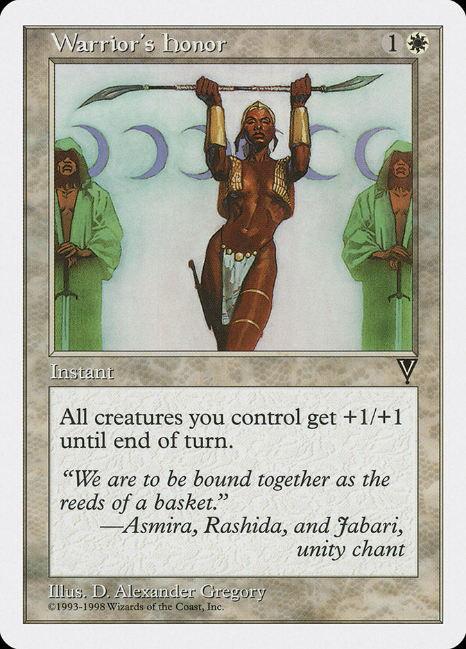 Warrior's Honor [Anthologies] - Magic: The Gathering - Card Brawlers | Quebec | Canada |