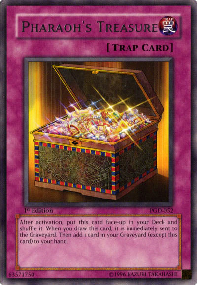 Pharaoh's Treasure [PGD-052] Rare - Yu-Gi-Oh! - Card Brawlers | Quebec | Canada |