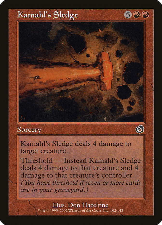 Kamahl's Sledge [Torment] - Magic: The Gathering - Card Brawlers | Quebec | Canada |