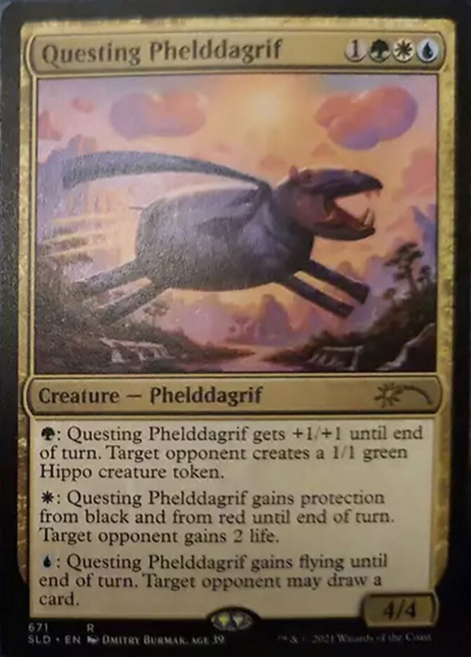 Questing Phelddagrif (671) [Secret Lair Drop Promos] - Magic: The Gathering - Card Brawlers | Quebec | Canada |