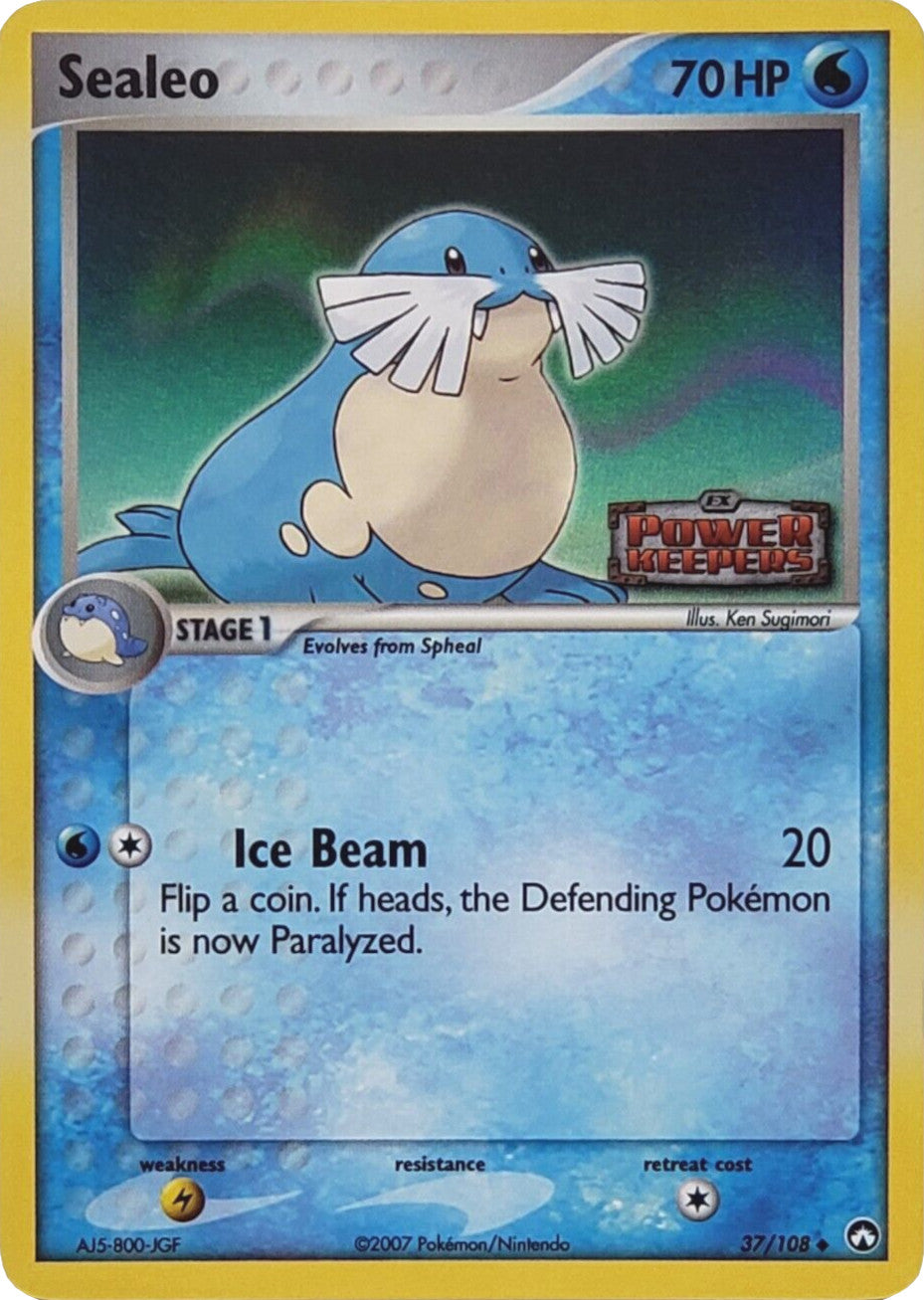Sealeo (37/108) (Stamped) [EX: Power Keepers] - Pokémon - Card Brawlers | Quebec | Canada |