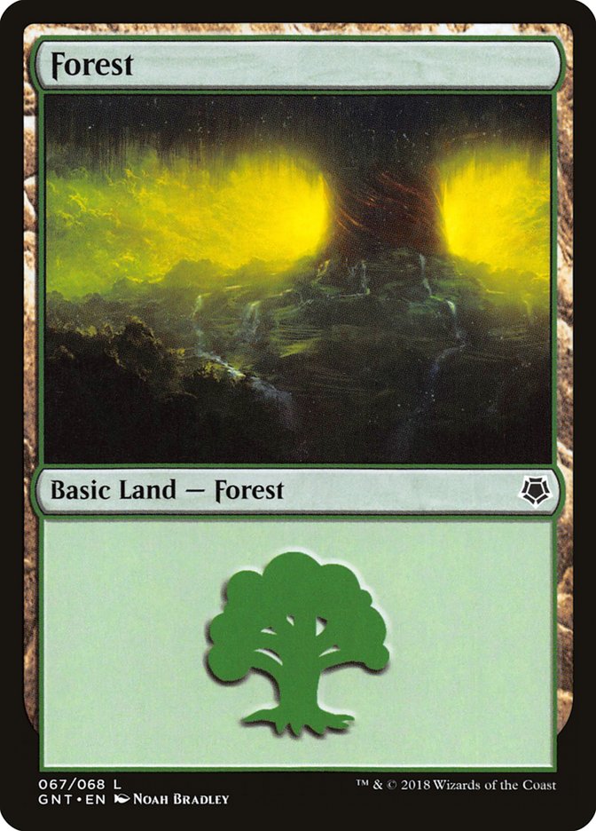 Forest (67) [Game Night 2018] - Magic: The Gathering - Card Brawlers | Quebec | Canada |