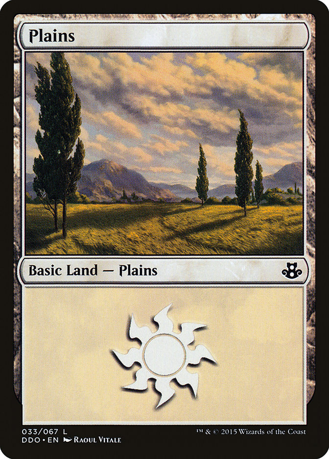 Plains (33) [Duel Decks: Elspeth vs. Kiora] - Magic: The Gathering - Card Brawlers | Quebec | Canada |