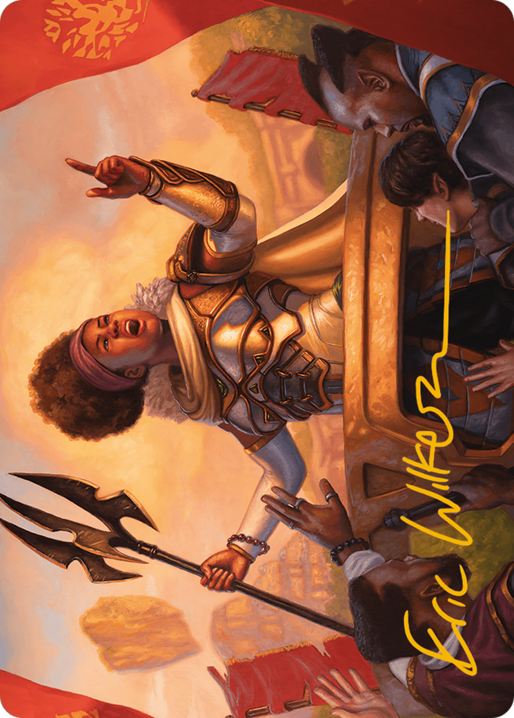 Recruiter of the Guard Art Card (Gold-Stamped Signature) [Modern Horizons 3 Art Series] - Magic: The Gathering - Card Brawlers | Quebec | Canada |