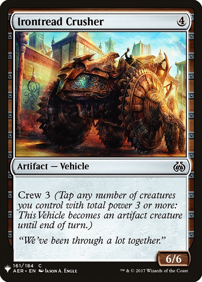 Irontread Crusher [Mystery Booster] - Magic: The Gathering - Card Brawlers | Quebec | Canada |