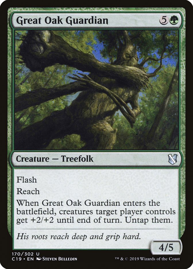 Great Oak Guardian [Commander 2019] - Magic: The Gathering - Card Brawlers | Quebec | Canada |