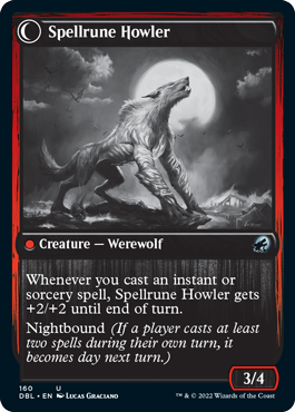 Spellrune Painter // Spellrune Howler [Innistrad: Double Feature] - Magic: The Gathering - Card Brawlers | Quebec | Canada |