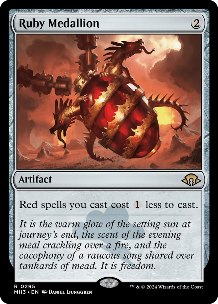 Ruby Medallion [Modern Horizons 3] - Magic: The Gathering - Card Brawlers | Quebec | Canada |