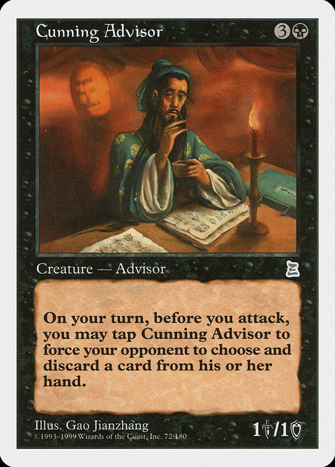 Cunning Advisor [Portal Three Kingdoms] - Magic: The Gathering - Card Brawlers | Quebec | Canada |