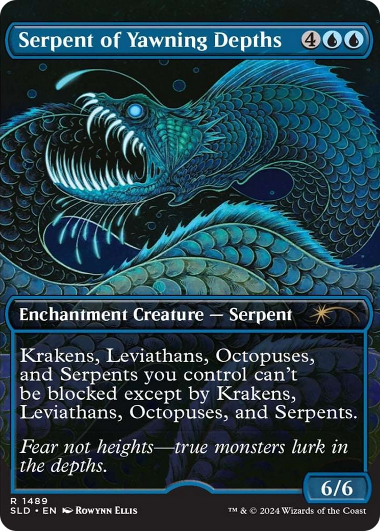 Serpent of Yawning Depths [Secret Lair Drop Series] - Magic: The Gathering - Card Brawlers | Quebec | Canada |